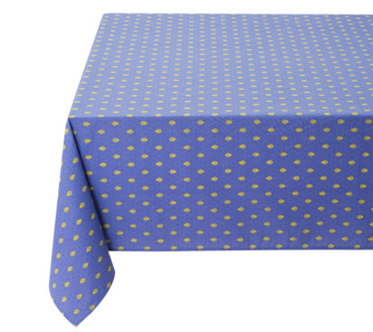 French tablecloth coated or cotton (Bastide. lavender blue) - Click Image to Close